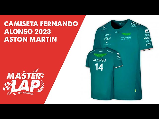 Vídeo relacionado con Aston Martin F1 2025 Camiseta del Equipo de Fernando Alonso para Hombre Verde - Talla: L