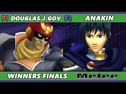 S@X 494 Winners Finals - Anakin (Marth) Vs. Douglas.J.Gov (Captain Falcon) Smash Melee - SSBM