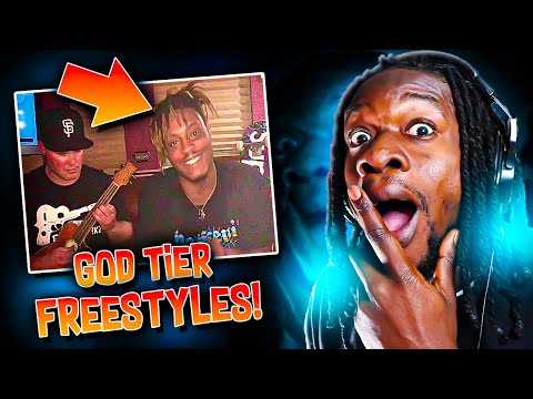 HIS FREESTYLES ARE GOD TIER! Juice Wrld x Einer Bankz - Freestyle (REACTION)