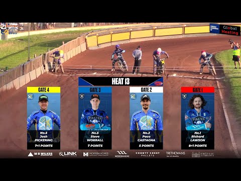 Heat 13 | Poole vs Edinburgh | Championship | POOLE PIRATES SPEEDWAY 2023