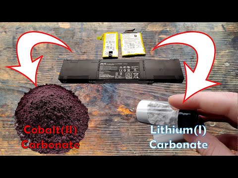 Extraction of Cobalt and Lithium from Lithium-Ion Batteries