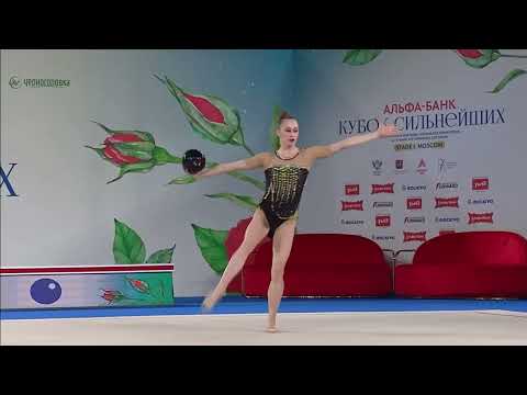 🥉Alina Rechkina ball final International RG Competition Top Gymnasts Cup Series Stage 1 2025 26.85