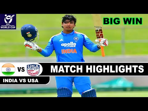 FULL HIGHLIGHTS | USA VS INDIA ICC U9 WORLD CUP 2026 MATCH HIGHLIGHTS | USA VS INDIA HIGHLIGHTS