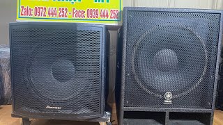 Video thumbnail for Sub điện Pioneer  XPrs115s-yamaha sw 500 loa bass 40cm hàng japan điên auto , ae cần alo:0972444252 by Nguyễn Duy Vũ Audio