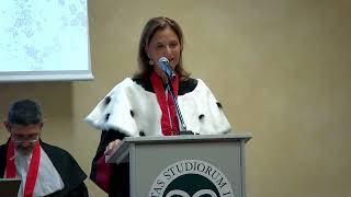 Cerimonia diplomi di dottorato - 2025 - Intervento della rettrice Maria Pierro