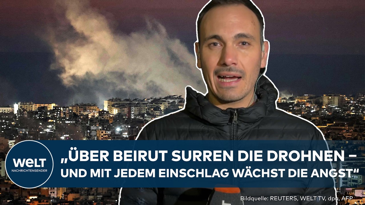 LIBANON: Bomben über Beirut! 28.000 Menschen auf der Flucht! Israel reagiert auf Hisbollah