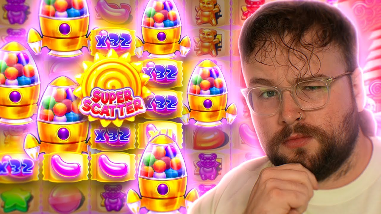 I HIT A DOUBLE RETRIG ON THE NEW SUGAR RUSH!?