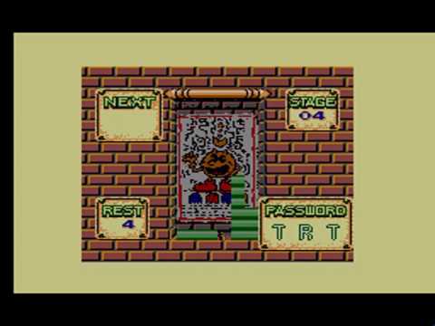 Pac-Attack ... (Master System) 60fps Gameplay