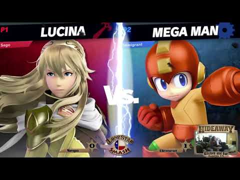 Lonestar Smash #0 - Sego (Lucina) vs Element (Mega Man)