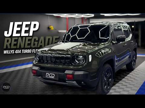 Novo Jeep Renegade Willys 4x4 Turbo Flex | Projeto Completo