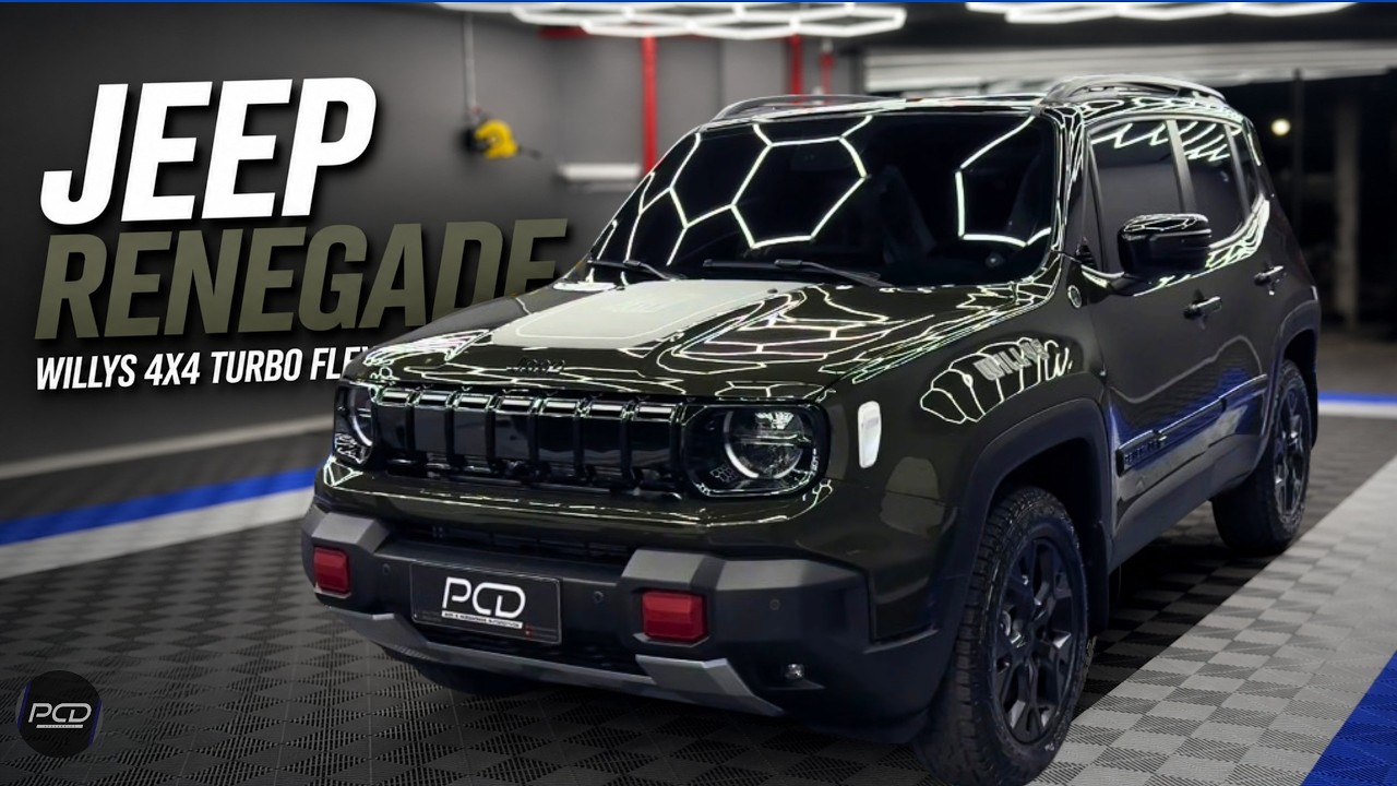 Novo Jeep Renegade Willys 4x4 Turbo Flex | Projeto Completo