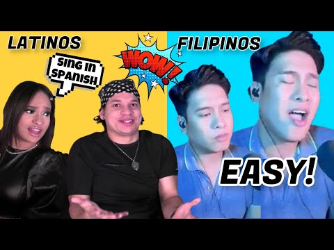 Proof that all Filipinos CAN speak Spanish! Latinos react to 'Almond Pondevida' Luis Miguel COVER