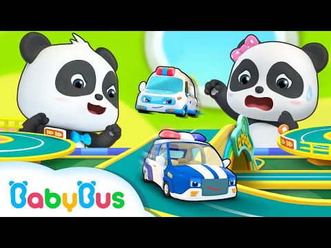 Vehicule de Urgență Ni No - Ni No 🚀 Mașina de polițe - Cântece cu Mașini pentru Copii - BabyBus