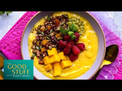 Healthy & Delicious Breakfast Smoothie Bowl Recipe | The Good Stuff with Mary Berg