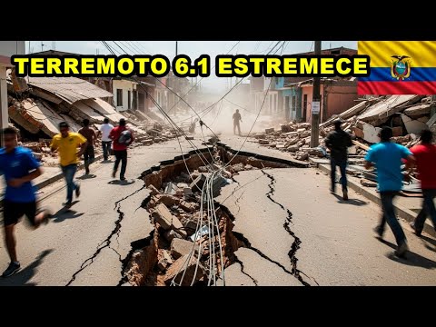 😱 La Tierra Tembló con Fuerza en El Oro, Guayaquil y Cuenca ¡TERREMOTO EN ECUADOR 6.1!