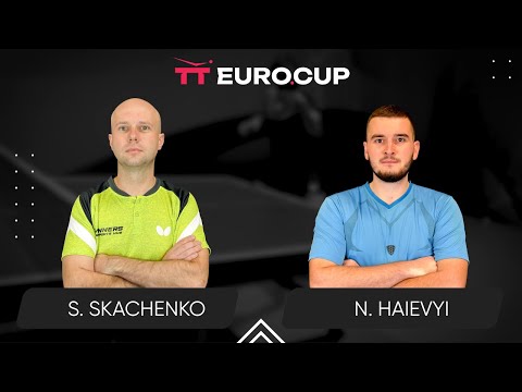 18:00 Serhii Skachenko - Nazarii Haievyi 29.07.2025 TT Euro.Cup Ukraine Master TABLE 4