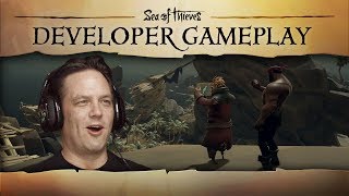 Игровой процесс Sea of Thieves от Фила Спенсера и команды Rare