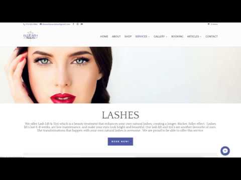 Blue Ash Beauty Bar - SlyFox Web Design & Marketing - Web Design Project