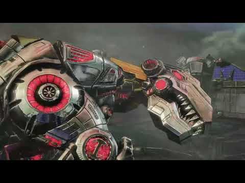 Transformers Fall Of Cybertron-Grimlock Bites Shockwave! No Deaths #notMinecraft