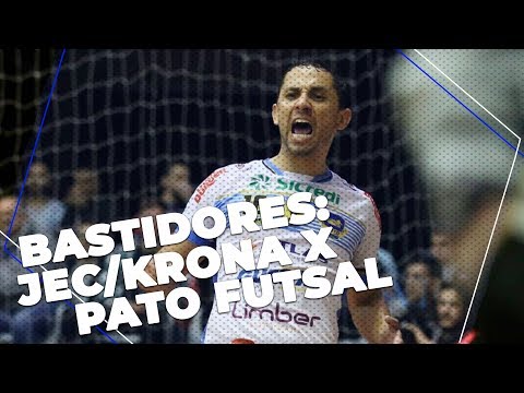 JEC/KRONA 3 X 3 PATO FUTSAL - BASTIDORES - LNF 2019