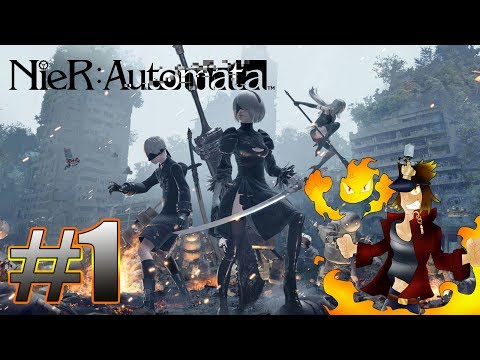 Let's Play Nier: Automata [GERMAN/Blind] #1 - Aussicht auf Hintern!