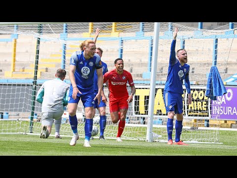 Halifax Town 1-2 Chesterfield Vanarama National League 2020/21