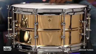 Video thumbnail for Ludwig 14x6.5 Bronze Phonic Snare Drum with Tube Lugs (LB552T) by Memphis Drum Shop