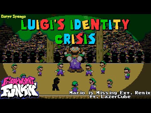 FNF - Luigi's Identity Crisis V2 (Mario Is Missing Extended Remix ft. @LazerCube )