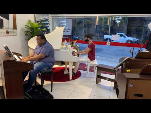 Orgão Eletrônico Tokai MD 750 S + Piano Tp 350 Tokai - Hino 151 H5 CCB - LOJA TECLASOM