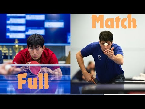 Westchester Table Tennis Center, June 2025 Open Singles Finals Benedek Olah vs Taehyun Kim