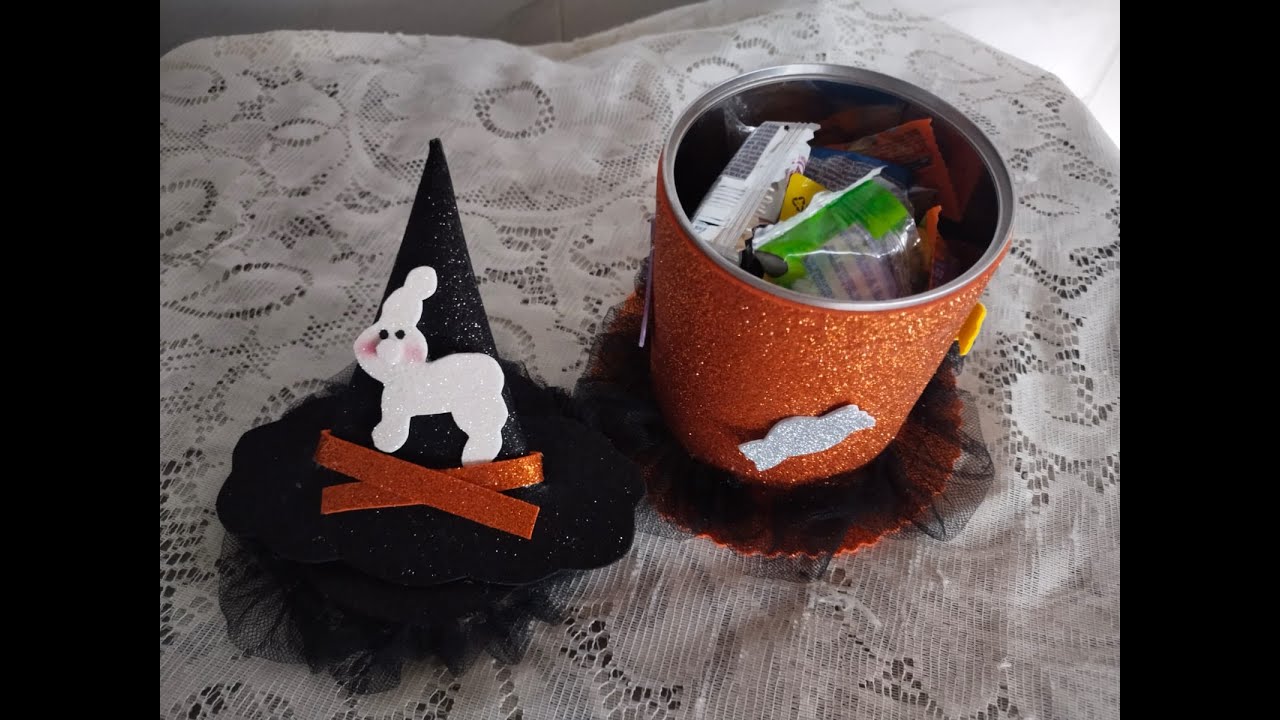 CENTRO DE MESA HALLOWEEN - CAJA DE SORPRESAS CUCUTA
