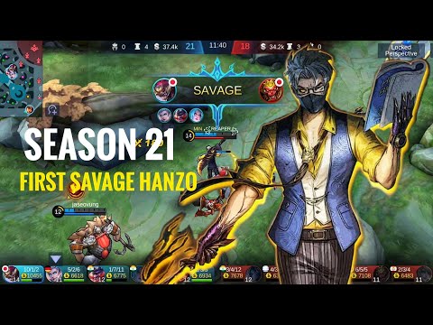 HANZO SEASON 21 PERFECT SAVAGE ✓Reaper