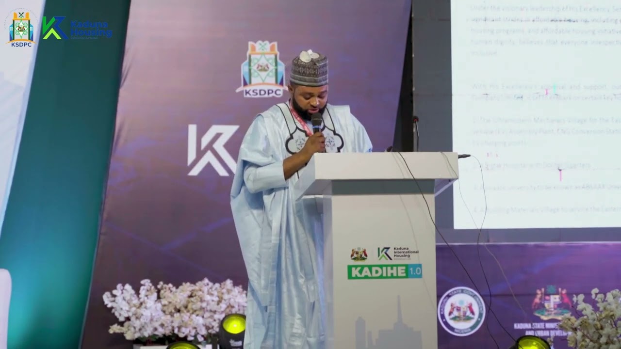 #KADIHE 1.0 Abubakar Rabiu Abubakar's Welcome Address to the Kaduna International Housing Exhibition