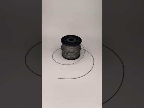 Трос 1,2 мм з ПВХ покриттям для гірлянд або світильників