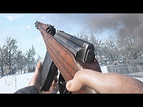 SVT-40 Gameplay - Squad 44 Eastern Front Mod