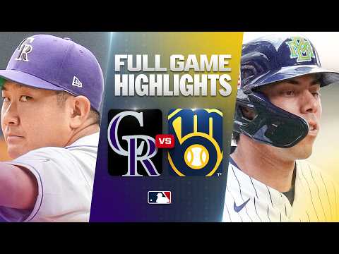 밀워키 VS 콜로라도 2:5 MLB 하이라이트