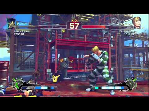 SSF4 bluntslide42 tries cody ranked matches Part 1