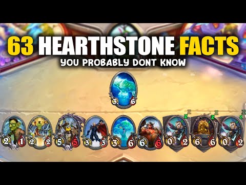 63 Facts Only Hearthstone Veterans Know