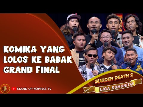 Inilah Komika yang Lolos ke Babak Grand Final! | SUCI Liga Komunitas