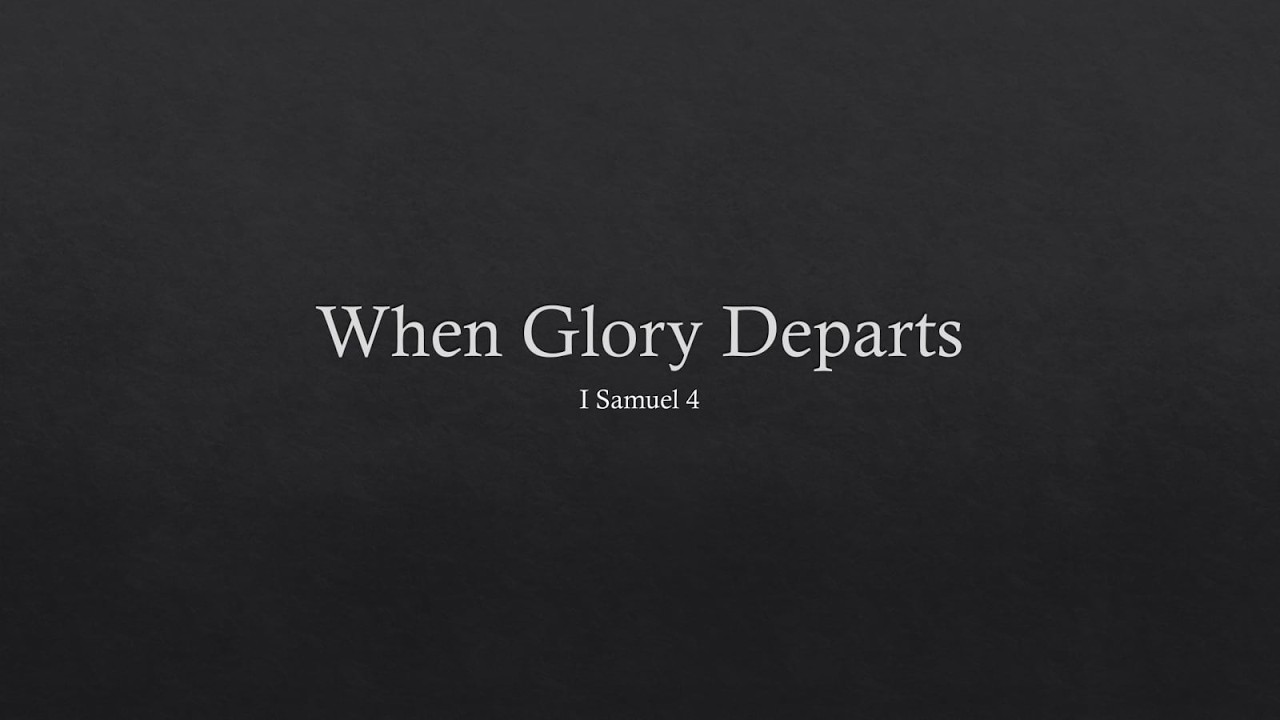 When Glory Departs (FICF Sunday Service)