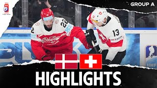 Хоккей Highlights | Denmark vs. Switzerland | 2024 #MensWorlds