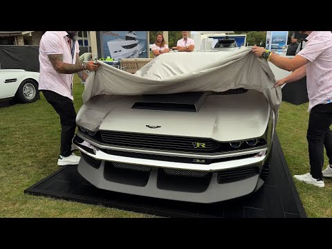 Ringbrothers Reveal: Aston Martin + An 805-HP American V8! | Monterey Car Week With Amanda Cline