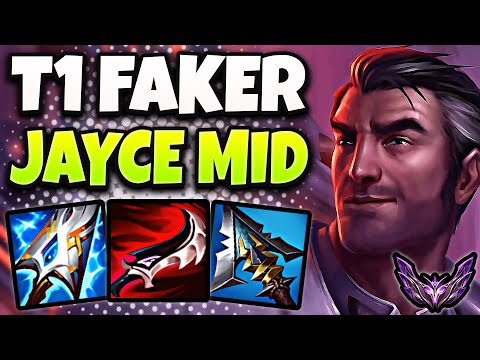 T1 Faker Jayce vs Vex [ MID ] Patch 13.17 Korea Master ✅