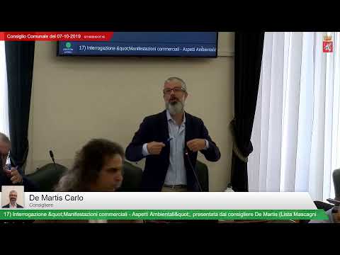 Consiglio Comunale del 07-10-2019
