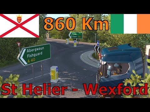 🚚ETS2 #09 | St. Helier(JE) - Wexford(IE) | ProMods 2.25