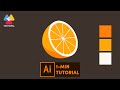 Orange Tutorial In Adobe Illustrator 1 Minute Tutorial For Beginner
