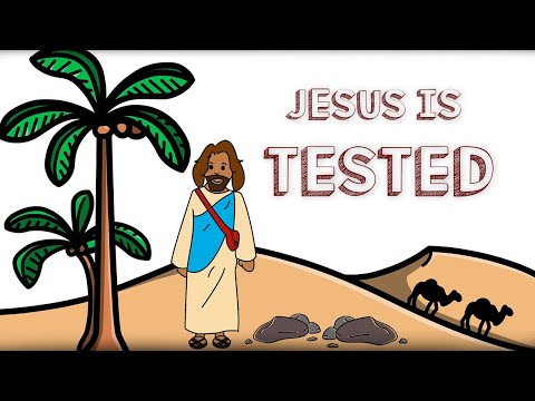 Bible Story For Kids: JESUS IS TESTED IN THE WILDERNESS | The Great Book