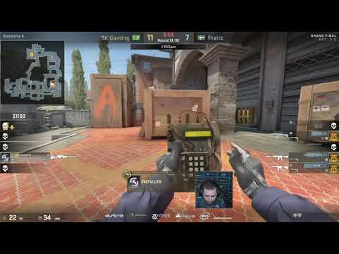 Fallen 1v3 Clutch  fnatic (inferno) Csgo clips