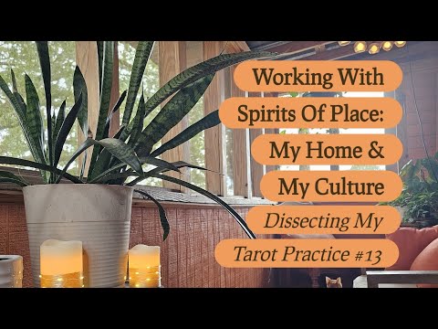 Working With Spirits of Place: My Home & My Culture 🦐 (Dissecting My Tarot Practice #13)
