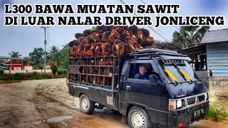 Download lagu L300 BAWA MUATAN SAWIT TINGGI || L300 MUAT SAWIT #truksawit#muatsawit#mobilsawit mp3